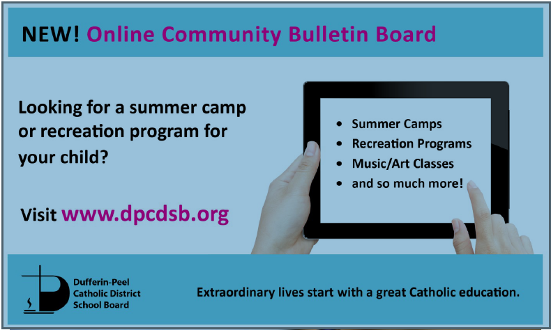 online community bulletin board ad